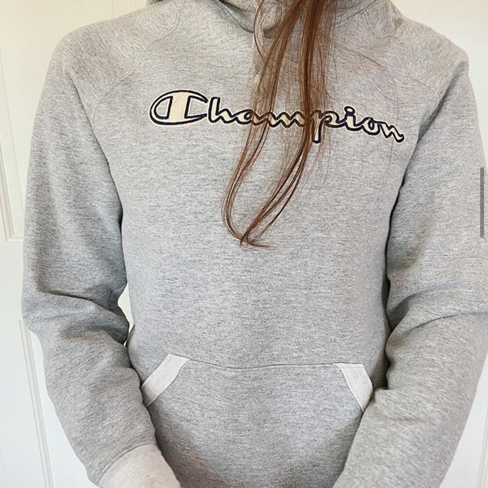 Grey champion vintage sweatshirt